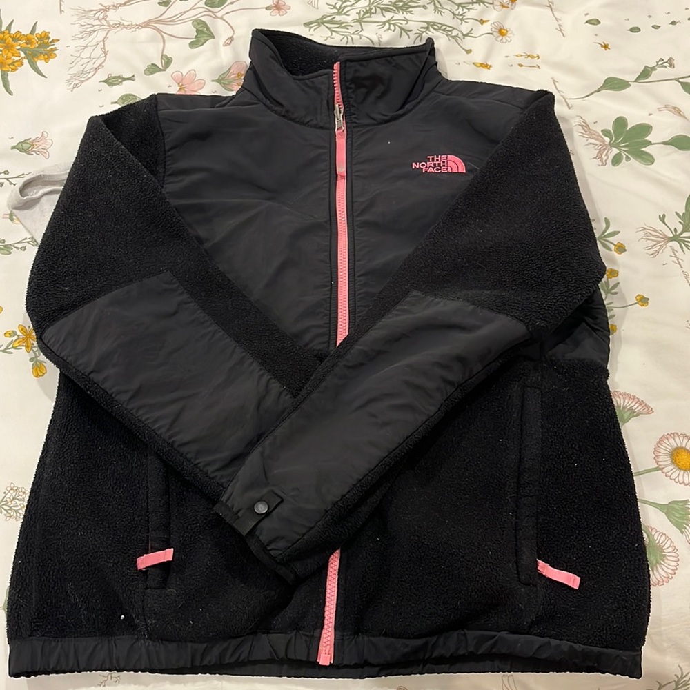 Limited Edition Pink Zipper North Face